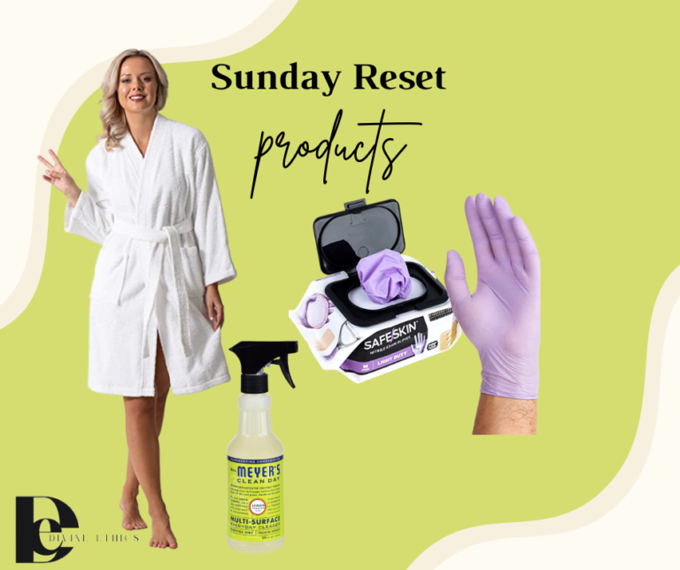 Our favorite health-friendly ‘Sunday Reset” products 🌿🧼